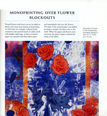 Flower Monoprint